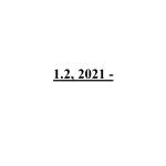 1.2, 2021 -