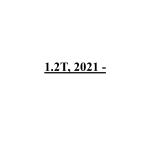 1.2T, 2021 -