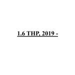 1.6 THP, 2019 -