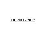 1.8, 2011 - 2017