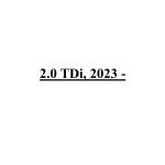 2.0 TDi, 2023 -