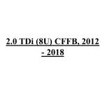 2.0 TDi (8U) CFFB, 2012 - 2018