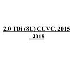 2.0 TDi (8U) CUVC, 2015 - 2018