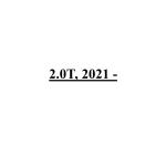 2.0T, 2021 -