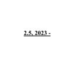 2.5, 2023 -