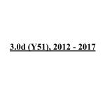 3.0d (Y51), 2012 - 2017