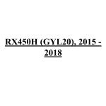 RX450h (GYL20), 2015 - 2018