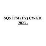 SQ5TFSi (FY) CWGD, 2023 -